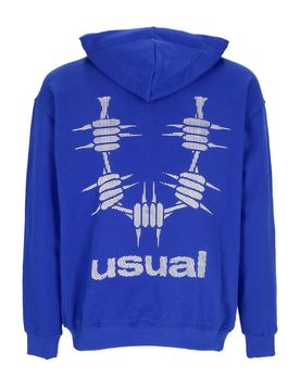 Felpa Leggera Cappuccio Uomo Og 3d Hoodie Blue