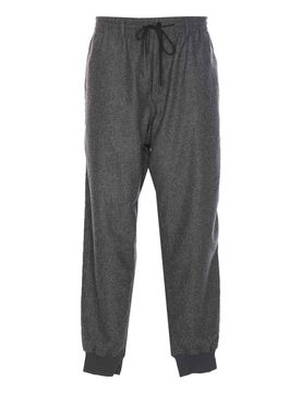 Pantaloni Adidas in flanella grigia