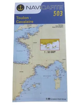 R2 Genoa Gulf Marine Charts One Size unisex - Navicarte - FashionsVida