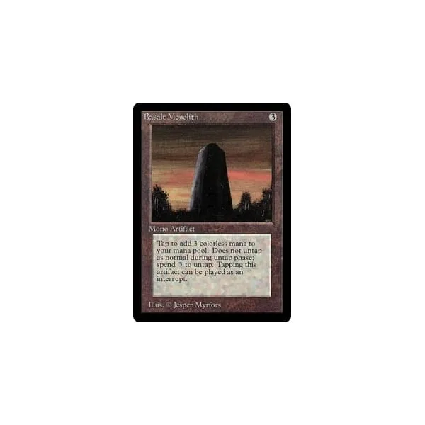 Basalt Monolith Beta - Magic: The Gathering - FashionsVida