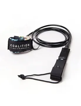 Leash De Surf 9´0`` X 7mm Regular Ankle Waikiki / Black One Size unisex - Koalition - FashionsVida