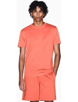 Camiseta de hombre manga corta con logo a tono - Armani Exchange - FashionsVida