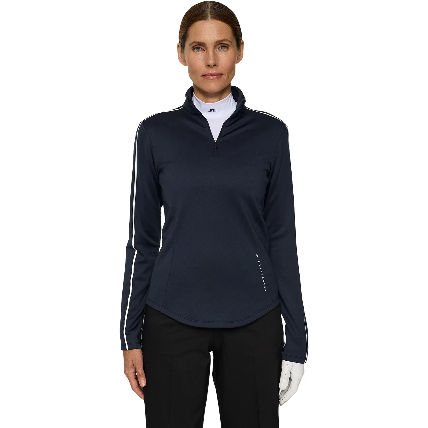 Layer Nefe 1/4 Zip, navy xs - J.lindeberg - FashionsVida