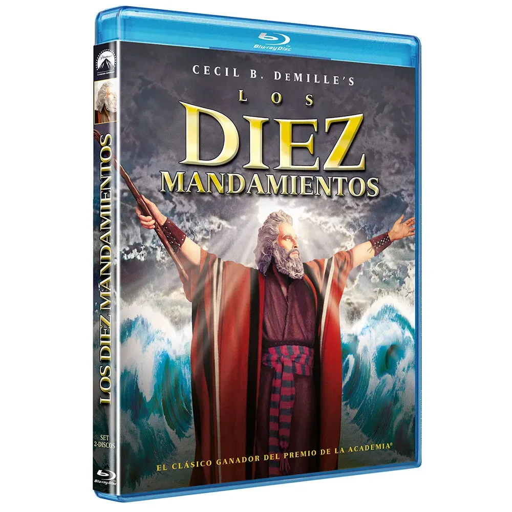 Les Dix Commandements Blu-ray Multicolor One Size unisex - Paramount - FashionsVida