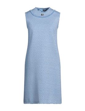 Dolce&Gabbana Minivestido Mujer Azul celeste 36 Mujer