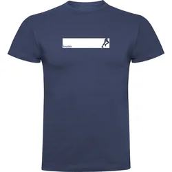 Maglietta A Maniche Corte Frame Run Denim Blue S