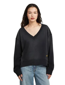 Felpa Sun Faded Dark Black Gd M - G-Star - FashionsVida