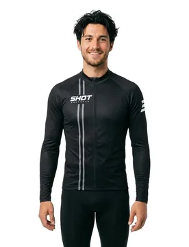 Maillot à Manches Longues Unlimited Zip - Shot - FashionsVida