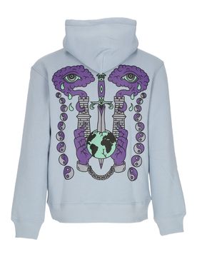 Felpa Cappuccio Uomo Art Of Seeing Hoodie Dusty Blue