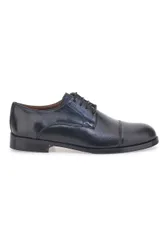 Scarpe Stringate Nere Con Lacci In Vera Pelle 331 41