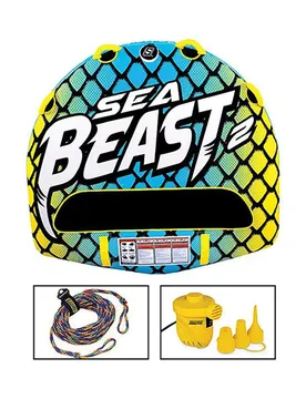 Jouet Aquatique Tractable Sea Beast Yellow 1-2 Places unisex