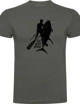 Maglietta A Maniche Corte Blue Water Hunting - Kruskis - FashionsVida