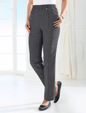 Fleckschutz-Hose Knitterarm - Anthrazit - female - Size: 20