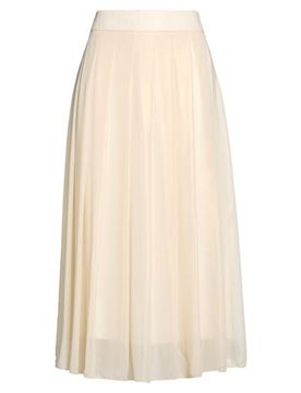 Falda midi Mujer Marfil 40,44 Mujer