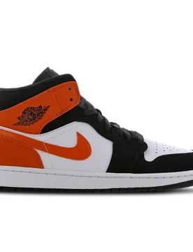 Mid Herren Sneaker - Schwarz - Größe 42 - Leder Black 42 - Jordan - FashionsVida