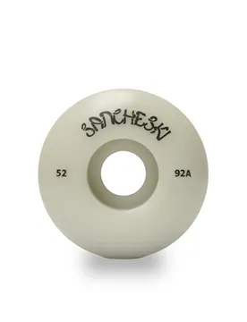 Roues De Skateboard 4 Unités White 52 mm / 99A unisex