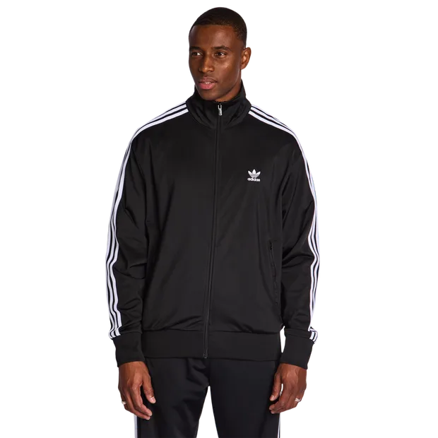 Firebird Men Track Tops - Black - Size - Black - Size: Medium - Adidas - FashionsVida