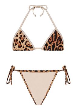 Giveness Bikini Triangolo Maculato