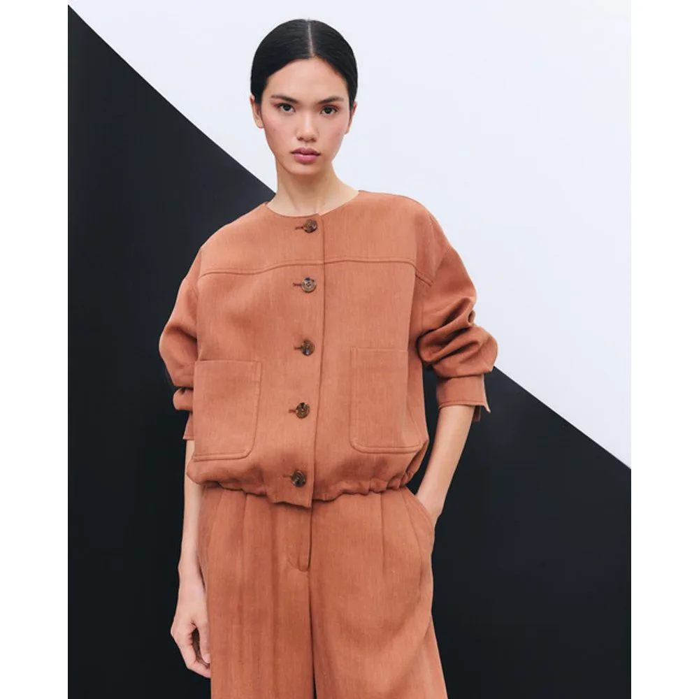 Chaqueta bomber traje de mujer - Tintoretto - FashionsVida