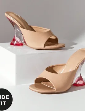 Sandalias de cuña de estilo minimalista elegante con ajuste ancho para mujer - Shein - FashionsVida