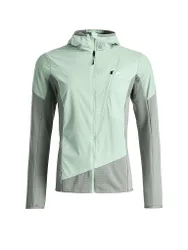 Veste hybride Trace Hoodie vert clair L