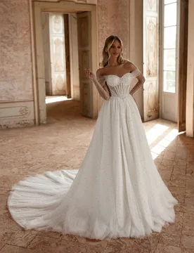 Off Shoulder Sleeveless A-Line Women Wedding Dresses Gorgeous Princess Bridal Gowns Mopping Length Vestidos De Novias Customized - Aliexpress - FashionsVida
