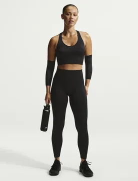 Leggings 7/8 nahtlos Damen Pro - Noir - female - Size: L - Nike - FashionsVida