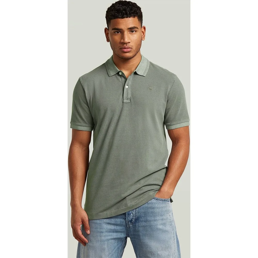 Polo de hombre de manga corta y corte ajustado - G-Star - FashionsVida
