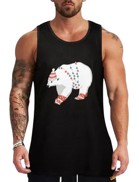 Polar Bear Christmas Design For The Holiday Tank Top Lightweight Tank Top Breathable Quick Dry Sleeveless - Aliexpress - FashionsVida
