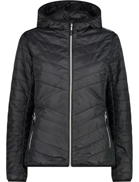 Jacket Fix Hood Damen Jacke, schwarz D44