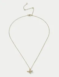 Ct Gold Plated Bee Ditsy Necklace Gold female