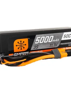 Batterie Smart Hardcase Lipo Ic3 11.1v 5000mah 3s 50c Black / Orange One Size unisex - Spektrum - FashionsVida