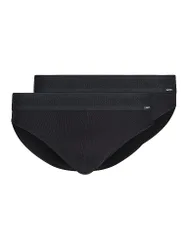 Slip confezione da 2 COTTON RETRO black nero XXL