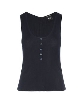 Boss Top FAFFLESIA blau M damen