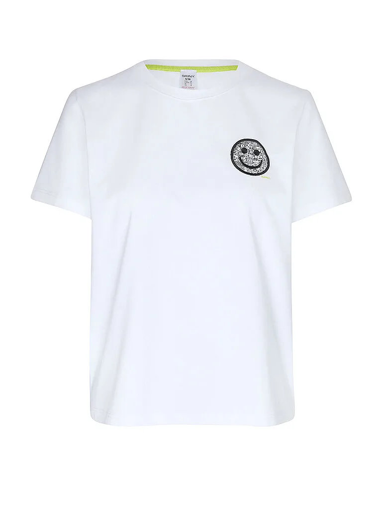 Skiny T-Shirt KURANYI blanco 40 - Skiny - FashionsVida
