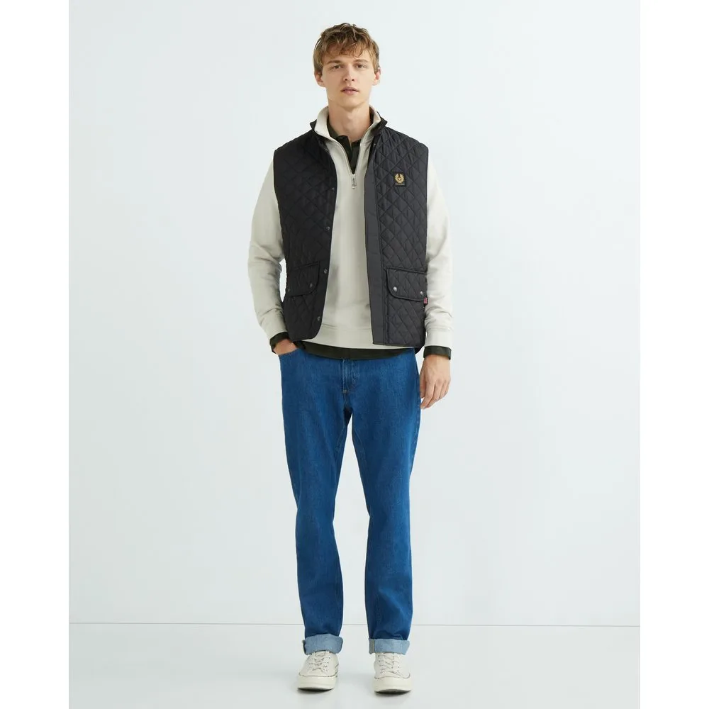 Chaleco de hombre acolchado con dos bolsillos - Belstaff - FashionsVida