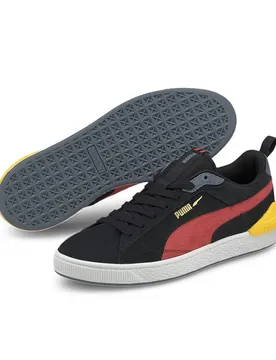 Baskets Suede Bloc Puma Black / Paradise Pink EU 43