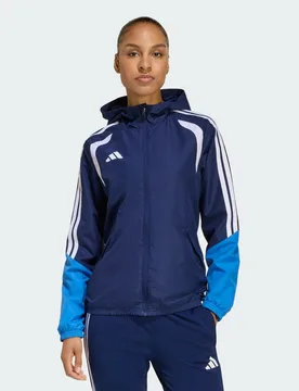Giacca Tiro 26 Competition All Weather S Team Navy Blue 2 - Adidas - FashionsVida