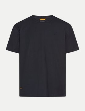 Basic T-shirt Schwarz L