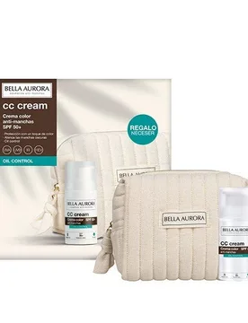 Cc Cream Anti-Manchas Spf 50+ Neceser - Bella Aurora - FashionsVida