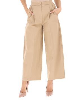Pantalone a palazzo BEIGE 46