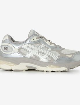 Gel-nyc 2.0 gris/argent 42,5
