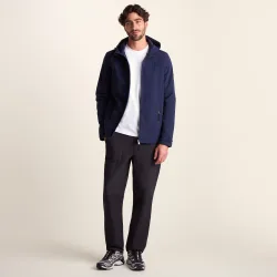 Feizor Mens Softshell Hooded Jacket Navy - Size 2xl