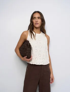 Blusa con bordados de mujer - Salsa Jeans - FashionsVida