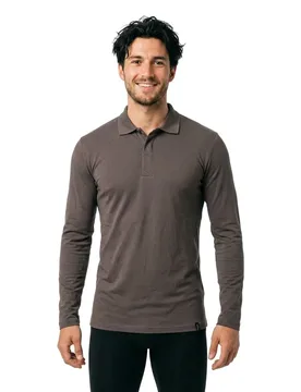 Polo à Manches Longues Crossover 20483 Dark Anthracite 3XL - MASCOT - FashionsVida