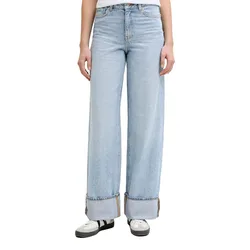 Jeans A Vita Alta Tokyo Vega Wide Light Blue Denim 27