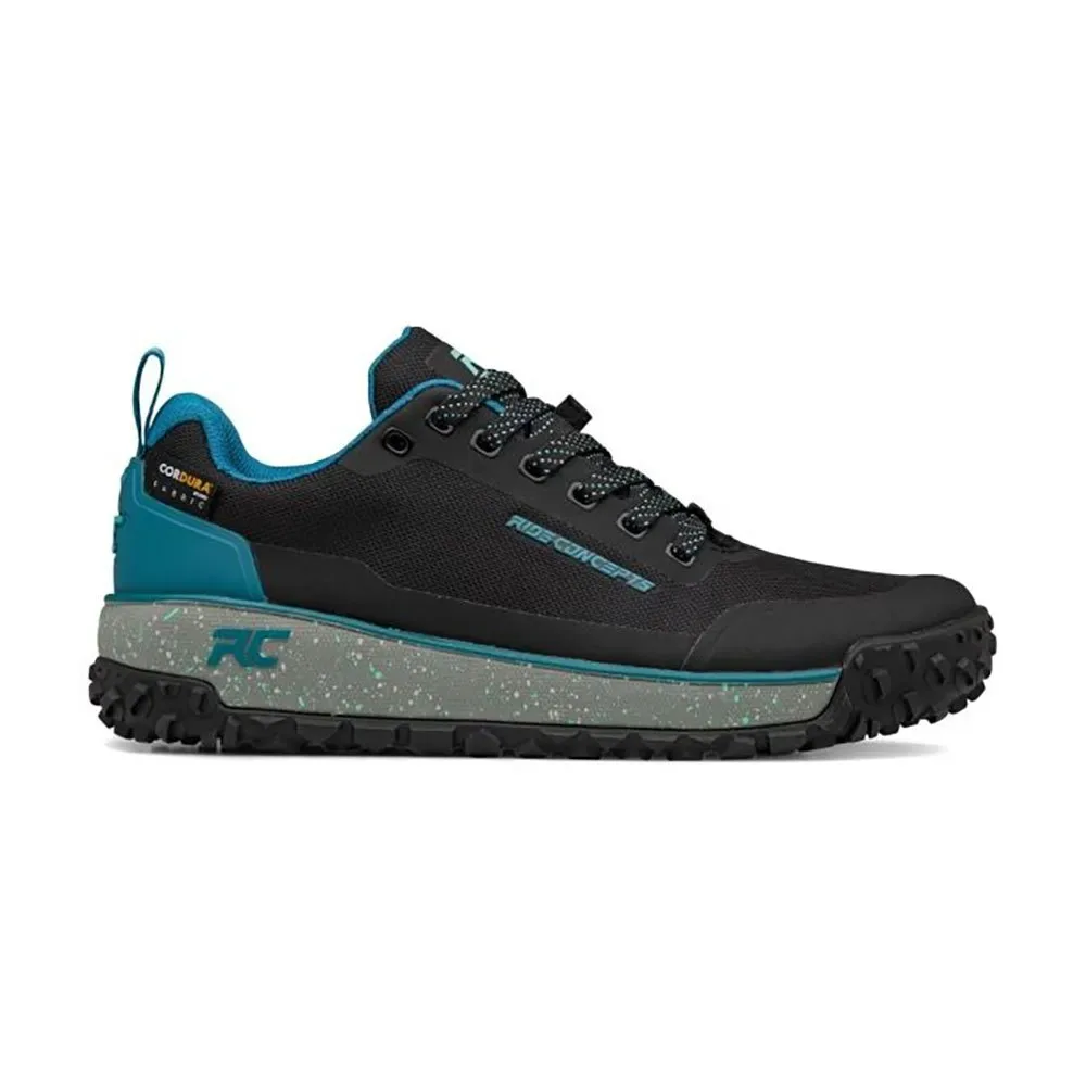 Scarpe Mtb Flume Black / Tahoe Blue - Ride Concepts - FashionsVida