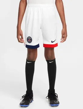 Paris Saint-Germain 2024/25 Stadium Away Dri-Fit Replica Kinder Shorts, weiß US: M