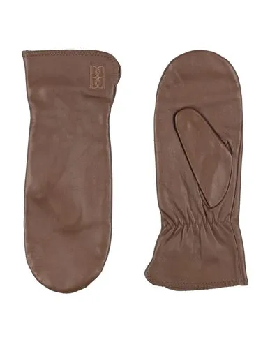 Guantes Mujer Caqui M Mujer - By Malene Birger - FashionsVida