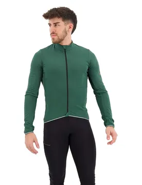 Maglia A Maniche Lunghe Evolve All Seas Merino Moss Green